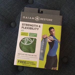 Unopened Gaiam Flexibility Bands